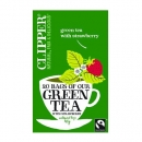 Зеленый чай с Клубникой
